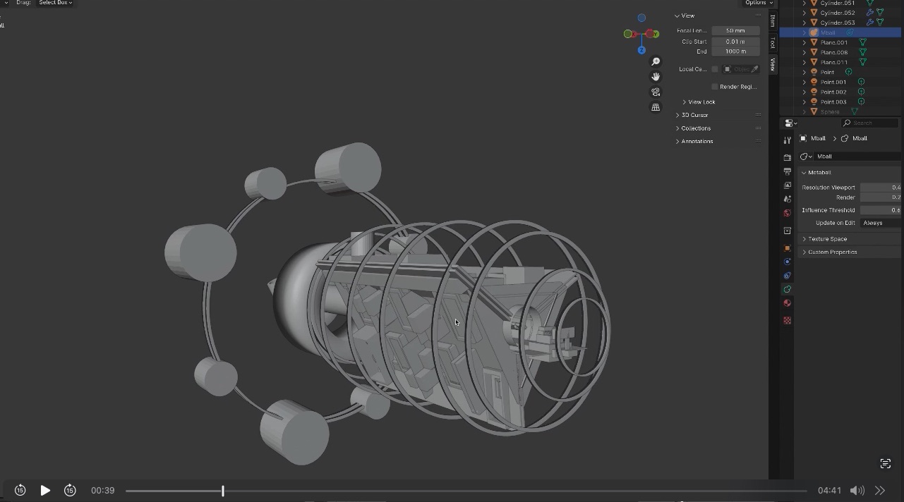 Lodestar ship design sketch 1